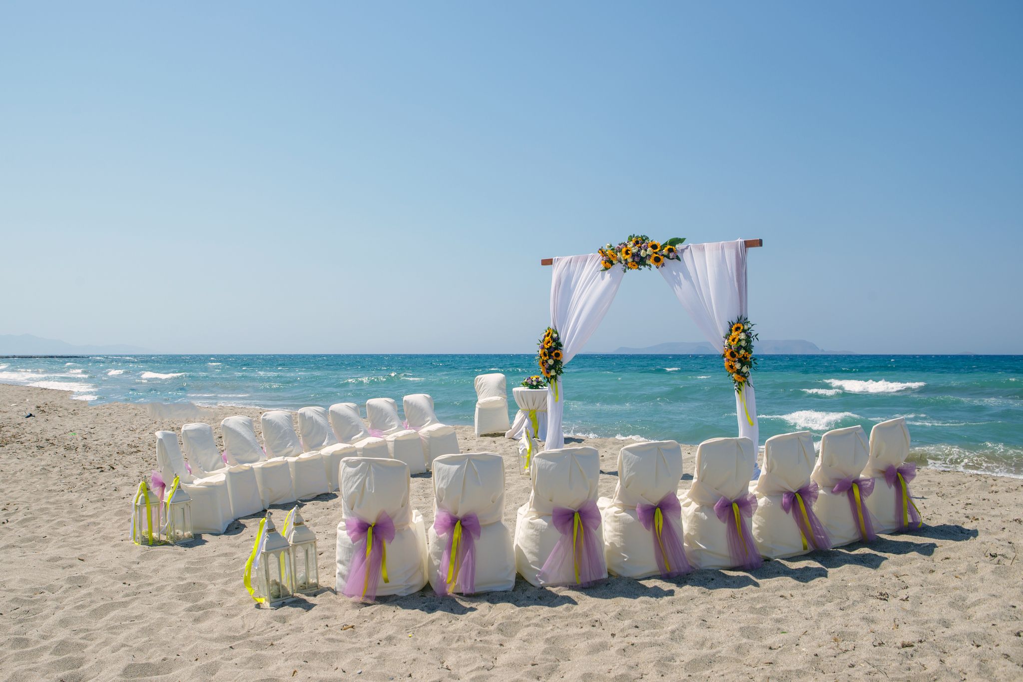 Wedding at Analipsi Beach
